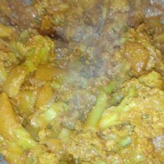A picture of Aloo gobhi.