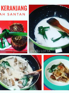 Foto resep Kue Keranjang Kuah Santan
