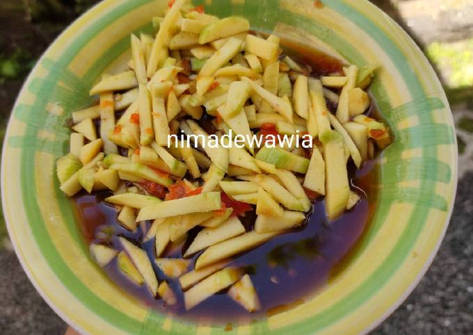 Yuk intip, Resep mudah membuat Rujak Mangga dijamin nikmat
