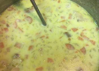 Easiest Way to Make Yummy Homemade Split Pea Soup with Ham