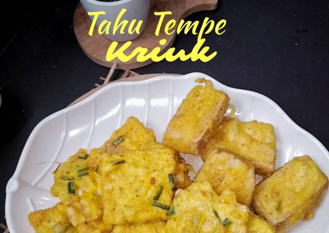 Resep Tahu Tempe Kriuk Oleh Dewi Saraswati Cookpad