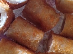 Foto resep Roti Tawar Sosis Gulung Keju