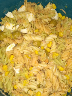 Una foto de 💛Ensalada de pasta🧡