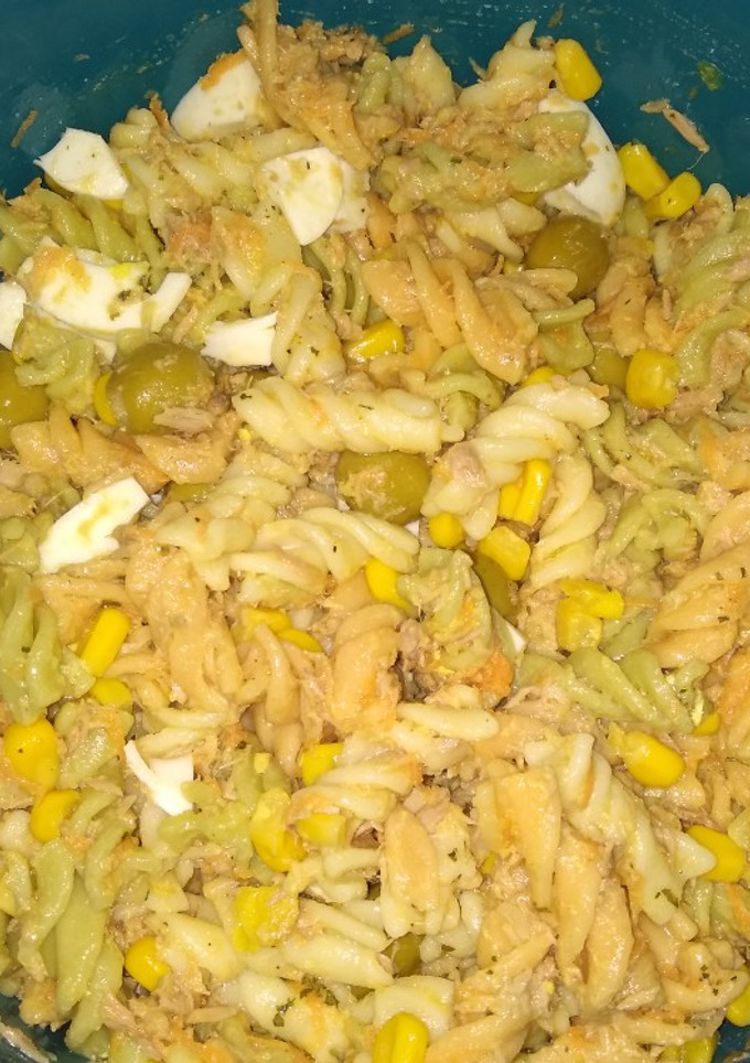 Una foto de 💛Ensalada de pasta🧡