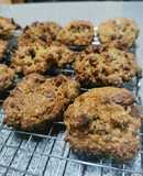 Galletitas de avena con chips de Chocolate