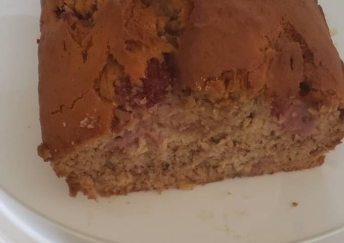 Strawberry banana bread