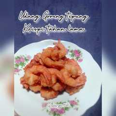 รูปของ Udang Goreng Tepung Krispi Tahan Lama