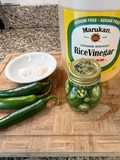 Pickled Serrano peppers
