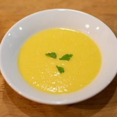 A picture of Corn potage.