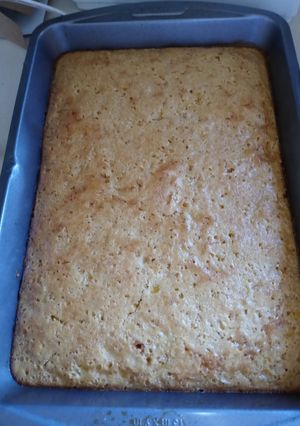 A picture of Scalloped Corn Casserole.