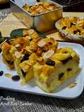 Baked Apple Bread Pudding_Puding Apel Roti Tawar🍎🥧😋