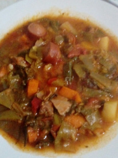Una foto de Guisito de verduras