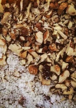 A picture of Chany ke Dal or Akhrot ka Halwa,.