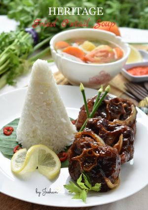 Foto resep HERITAGE Fried Oxtail Soup#RabuBaru#BikinRamadhanBerkesan