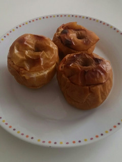 Una foto de Manzanas asadas diet