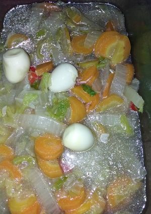 Foto resep Tumis Sayur Sawi Putih+Wortel Telur Puyuh