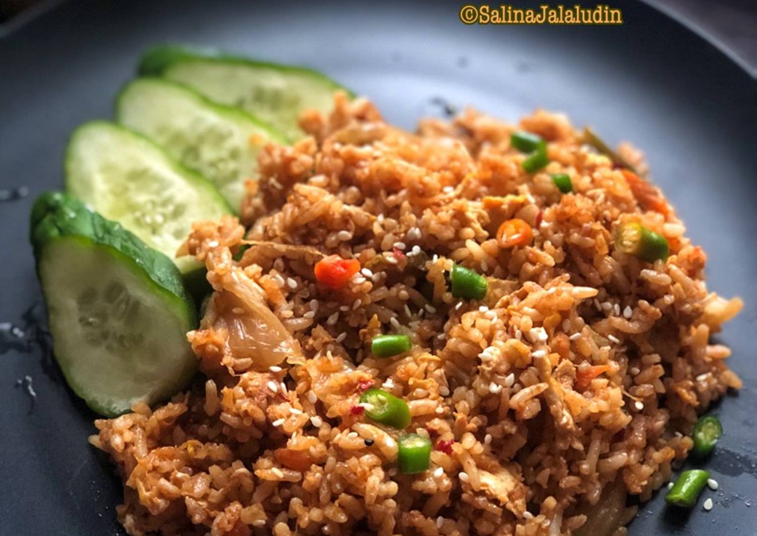 Resipi Nasi Goreng Kimchi oleh Salina Jalaludin - Cookpad
