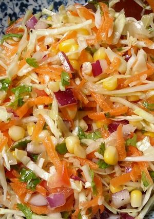 Foto resep Salad jagung mix veggie