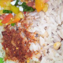 A picture of Special rice and beans.