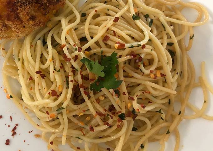 Spaghetti con salsa de soya y limón Receta de Gloria Camargo- Cookpad