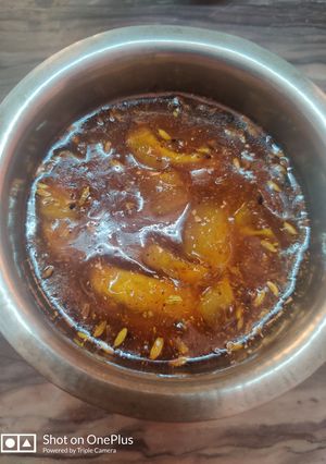कैरी की मीठी लौंजी (kairi ki meethi launji recipe in Hindi) रेसिपी मुख्य फोटो