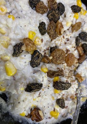 Una foto de Arroz a la crema con frutos secos