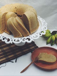 Foto resep Cake pisang kukus (steamed banana cake)