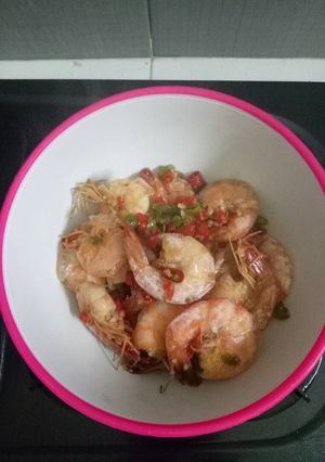 Foto resep Udang Oseng Bawang putih