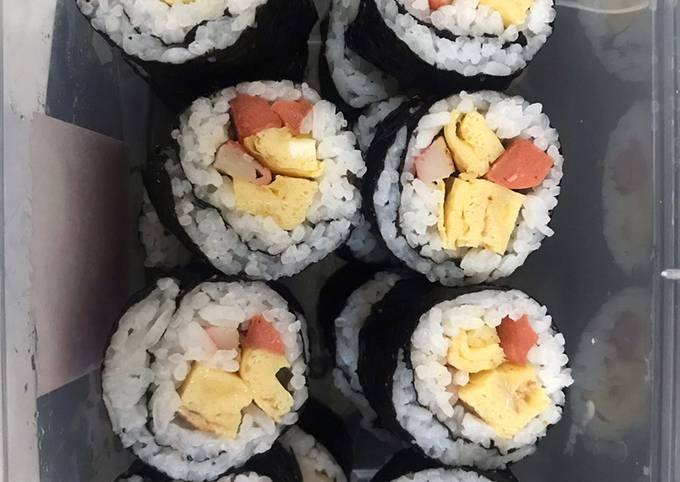Sushi homemade