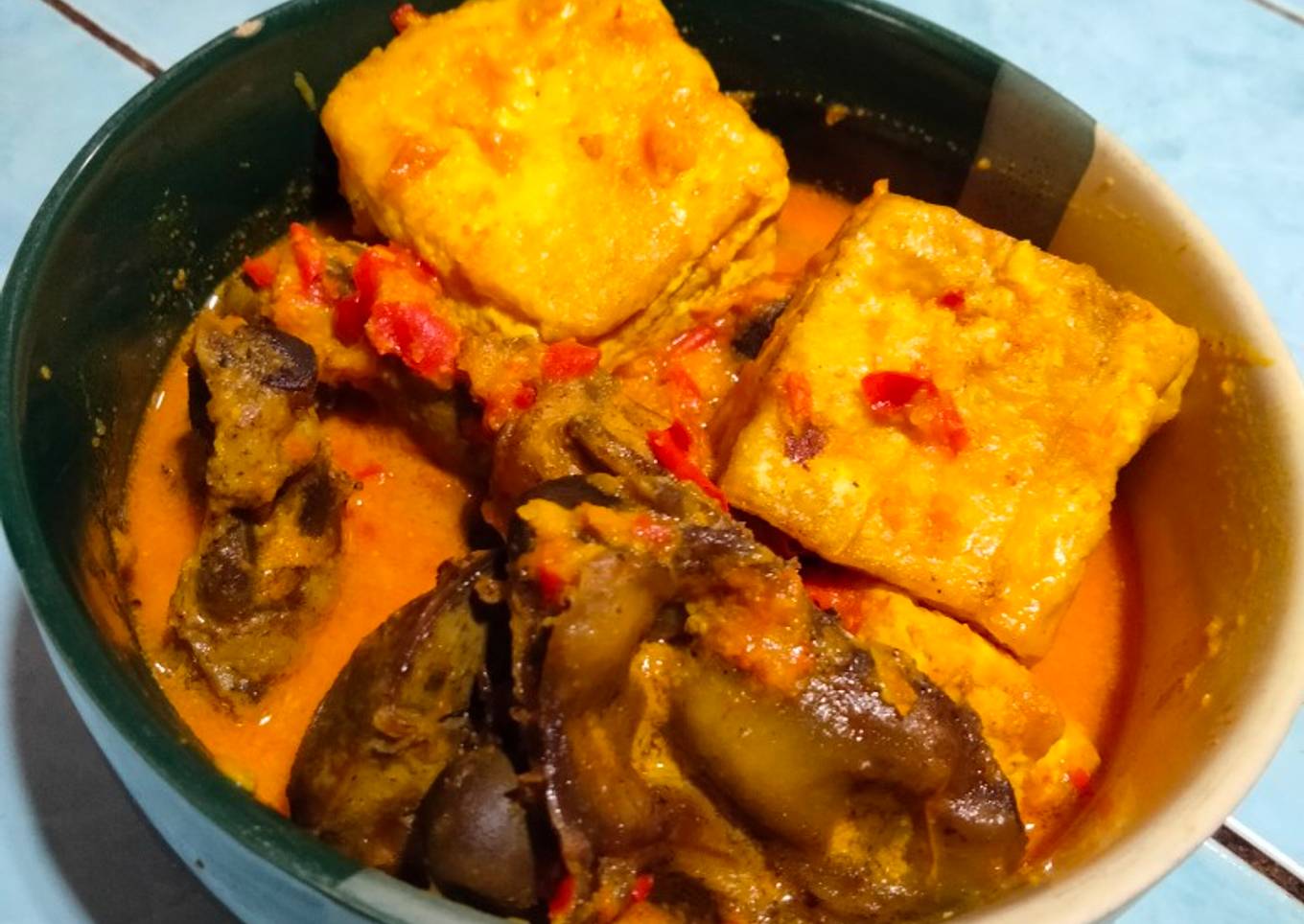 Gulai Hati Ayam Tahu Simple Praktis