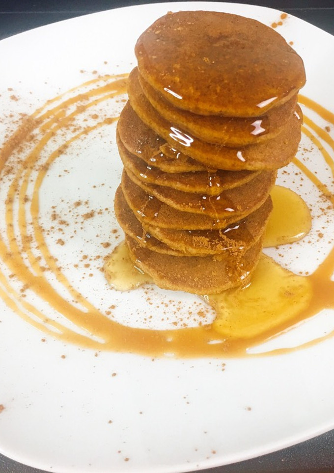 Una foto de Tortitas de avena y calabaza