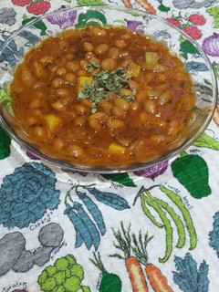 عکسی از دستور خوراک لوبیا چیتی