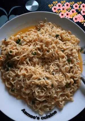 A picture of Yummy noodles.