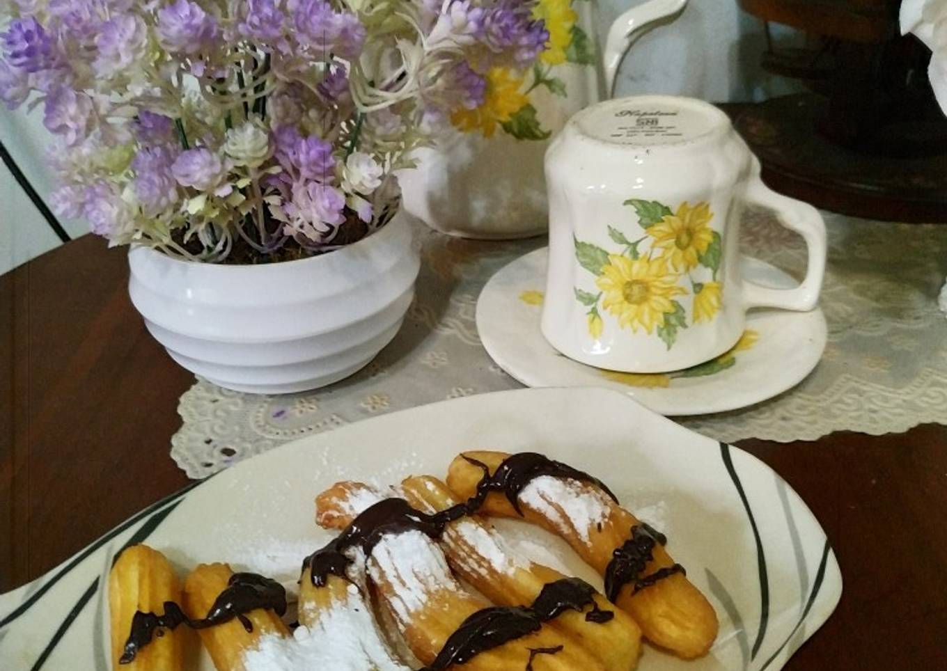 Resep Churros Saus Coklat Simpel