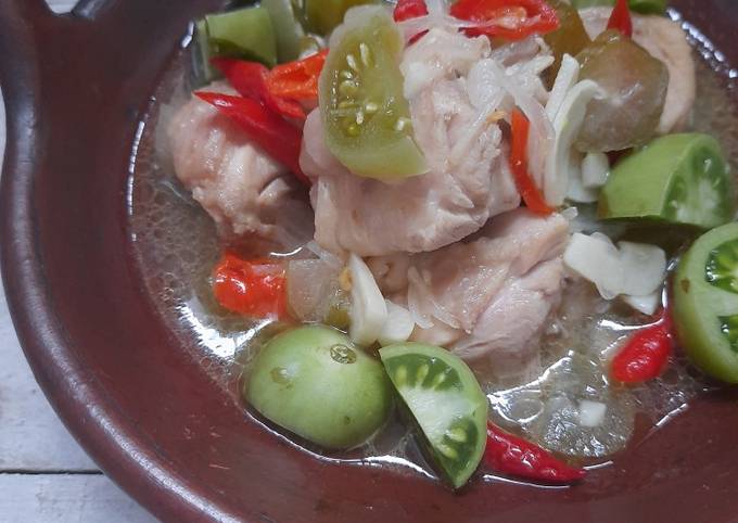 Garang Asem Ayam Tanpa Santan