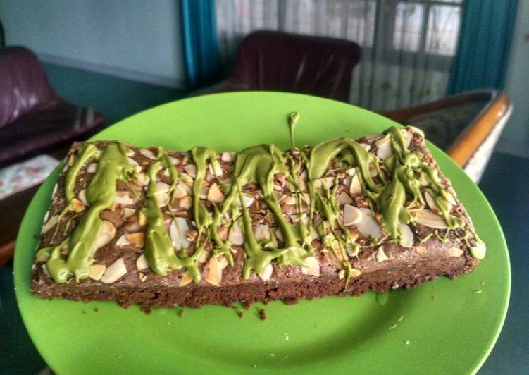 Fudgy Brownie Greentea