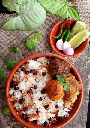ছোলার পোলাউ। রেসিপির প্রধান ছবি