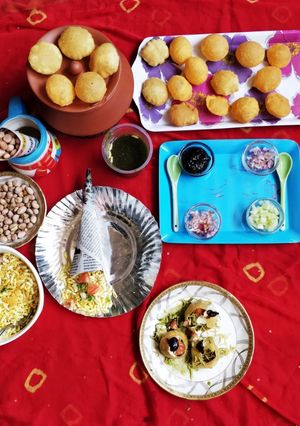 थी़ इन वन चाँट रेसिपी चे मुख्य फोटो 