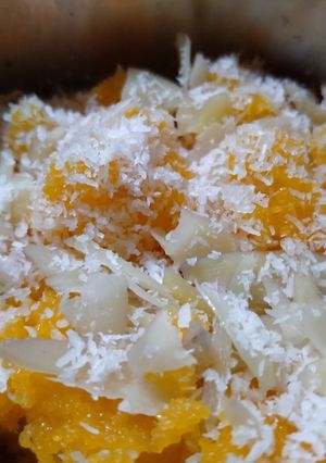 A picture of Suji ka halwa.