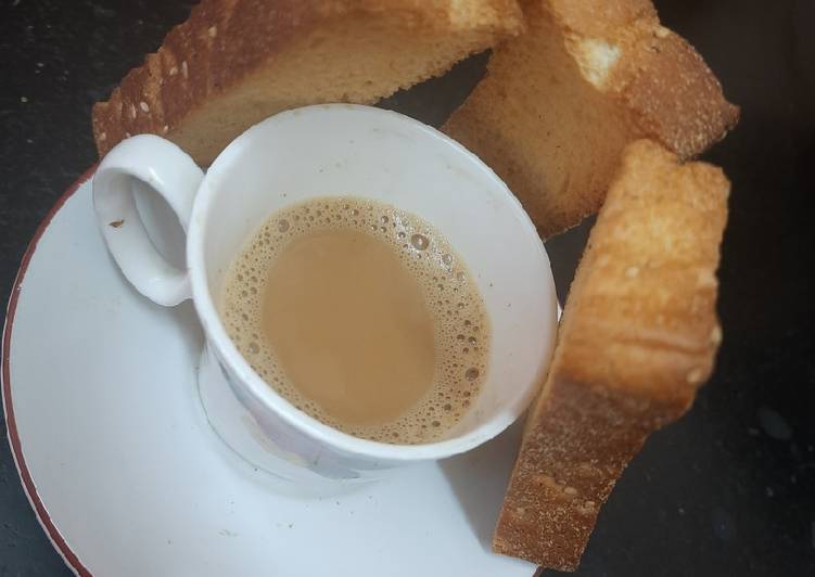 Jaggery ginger tea