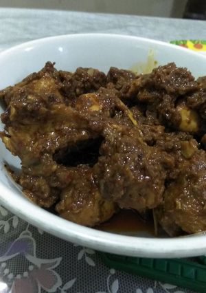 Foto resep Rendang ayam