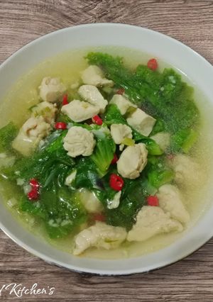 Foto resep Sup Selada Ayam