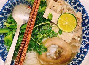 Hình của món BÚN BÒ GIÒ HEO không hề khó như chúng ta hay nghĩ 🐷🐷.