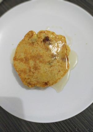Foto resep Pancake oatmel with kurma n honey