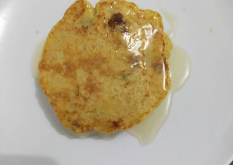 Pancake oatmel with kurma n honey