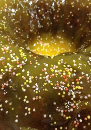 A picture of Pistachio Bundt with Orange Glaze.