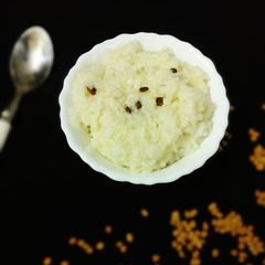 A picture of Methi khichdi.