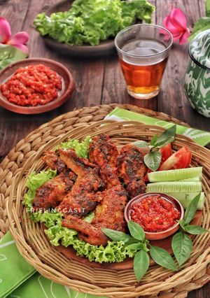 Foto resep Ayam Bakar Bumbu Rujak