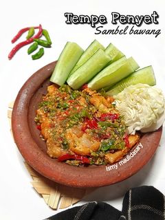 Foto resep Tempe Penyet Sambel Bawang