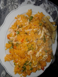 Una foto de Arroz con pollo de kokoriko